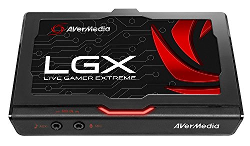 AVerMedia Live Gamer Extreme (LGX) – Capturadora USB3.0 1080p60fps para Xbox 360/Xbox One/PS3/PS4 y WiiU