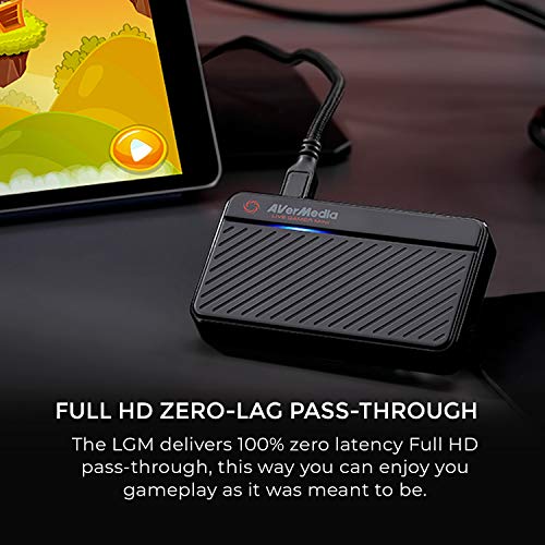 AVerMedia Live Gamer Mini Tarjeta de Captura 1080p 60 transmisión de vídeo y grabación, H.264 Hardware Encoder Xbox, Nintendo Switch. HDMI Plug and Play a PC y Mac (GC311)