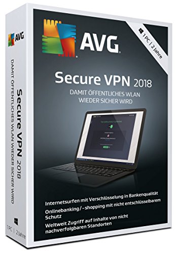 AVG Secure VPN 2018 - 2 Jahre [Importación alemana]