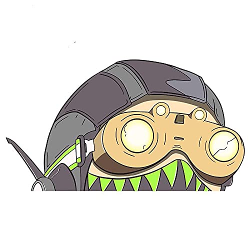 A/X 13 cm 7,4 cm para Apex Legends Octane Peeker Pegatina de Coche a Prueba de arañazos calcomanía Creativa