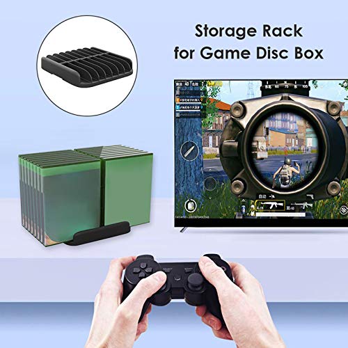 AXDNH 16 Disco DE Juego Soporte de Almacenamiento Estante Estante Rack CD Box Titular de la Tarjeta para PS4 PS5 DE Xbox Accesorios para Juegos para Playstation 5
