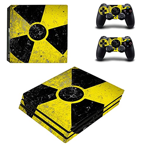 AXDNH Etiqueta Engomada De La Cubierta De Vinilo De La Etiqueta PS4 Pro Skin PS4 Pro para Consola PS4 Pro + Juego De Pegatinas De Piel De 2 Controladores, para Playstation 4 Pro Skin,0144