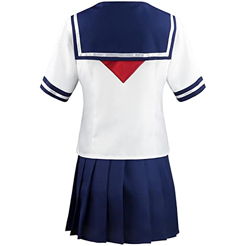 Ayano Aishi Cosplay Yandere Simulator Uniforme Disfraz De Halloween Mujeres Falda Superior De Manga Corta Traje De Marinero
