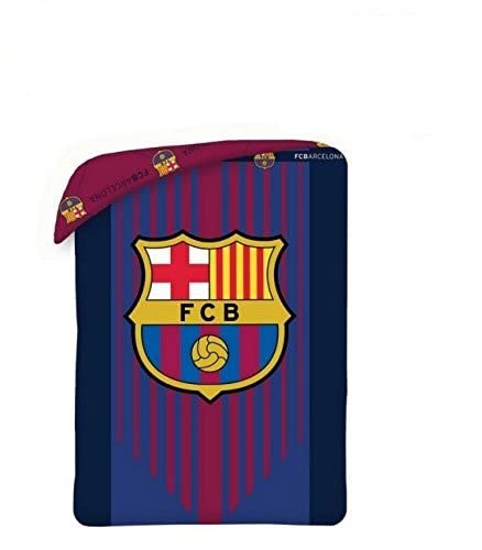 BABYCHISPITAS Colcha BOUTI F.C. Barcelona 180X260 (VALIDO para Camas DE 90 Y 105)