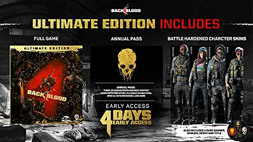 Back 4 Blood: Ultimate Edition para Xbox Series X y Xbox One **Stock limitado**