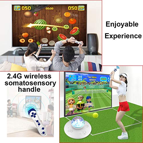 Bailar esteras doble Familia TV somatosensoriales juegos espesado inalámbrica Yoga manta de 30 mm con cremallera esteras de sorteo atmósfera etapa de la luz, tarjeta de memoria 8G ( Color : Black )