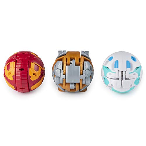 BAKUGAN, Juego de iniciación de peleadores de Batalla con Criaturas transformadoras, Aurelus Nobilious, para Edades de 6 y más