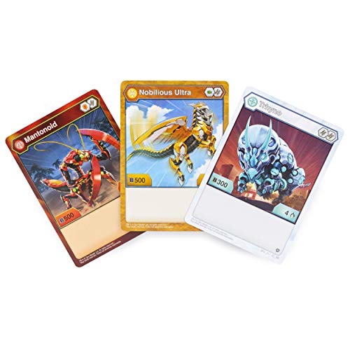 BAKUGAN, Juego de iniciación de peleadores de Batalla con Criaturas transformadoras, Aurelus Nobilious, para Edades de 6 y más