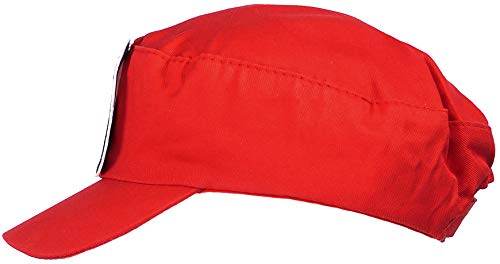 Balinco Gorra roja de Super Mario Odyssey para adultos (hombres y mujeres)- disfraces de carnaval -sombrero para hombres y mujeres