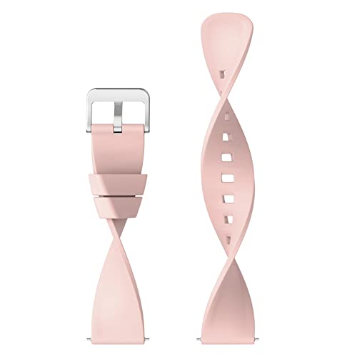 Banda de Reloj Inteligente de 20 mm, Nemheng N1 Smart Watch Correa para Mujer y Hombre, Correas de Repuesto de Reloj de Silicona Ajustable