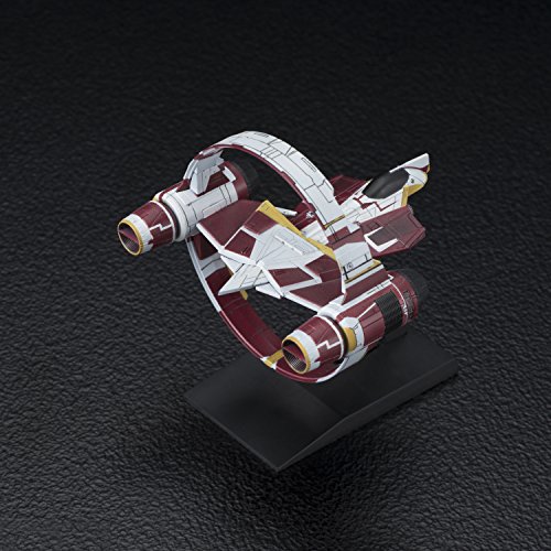 Bandai Vehicle Model 009 Star Wars Jedi Starfighter Plastic Model Maqueta Longitud Aproximadamente 55mm