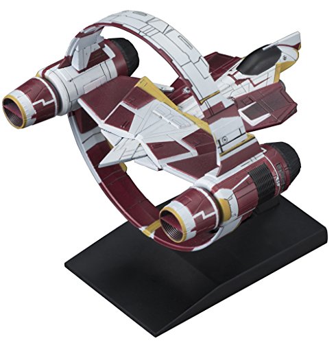 Bandai Vehicle Model 009 Star Wars Jedi Starfighter Plastic Model Maqueta Longitud Aproximadamente 55mm