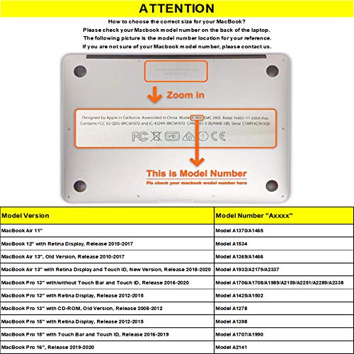Bandless ACJYX Funda Compatible con MacBook 12" con Pantalla Retina (Modelo A1534 Versión 2017 2016 2015), Carcasa Rígida Protector de Plástico Cubierta & Piel de Teclado a Juego, Marron Gris