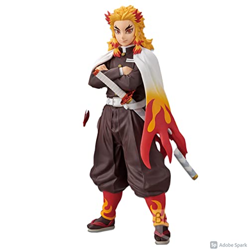 Banpresto Figura de Accion Demon Slayer: Kimetsu No Yaiba Vol.10 (B:Kyojuro Rengoku)