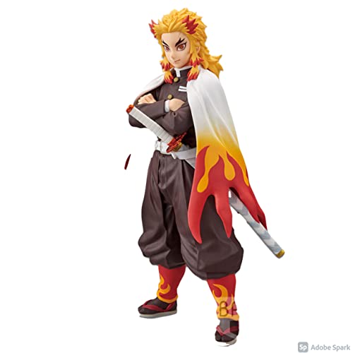 Banpresto Figura de Accion Demon Slayer: Kimetsu No Yaiba Vol.10 (B:Kyojuro Rengoku)