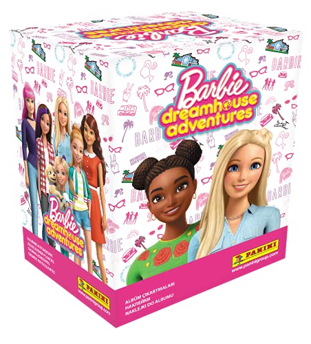 Barbie Dreamhouse Adventures- Caja 50 Sobres, Multicolor, Normal (Panini España, S.A