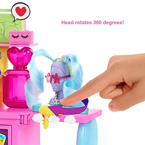 Barbie Extra Set de juego para muñecas, con luces y sonidos y accesorios de moda de juguete, regalo para niñas y niños +3 años (Mattel GYJ70)