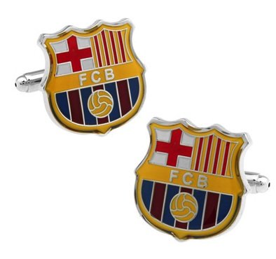 Barcelona Futbol Club Logo Gemelos con hierba como caja de regalo – fútbol fútbol