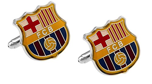 Barcelona Futbol Club Logo Gemelos con hierba como caja de regalo – fútbol fútbol