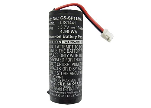 Batería Compatible con Sony PS3 Move Li-Ion 3.7V 1350mAh - LIS1441, 4-168-108-01, LIP1450, 4-195-094-02