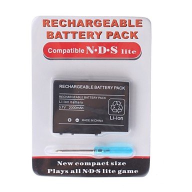 Batería de repuesto para Nintendo DS Lite NDSL 2000 mAh