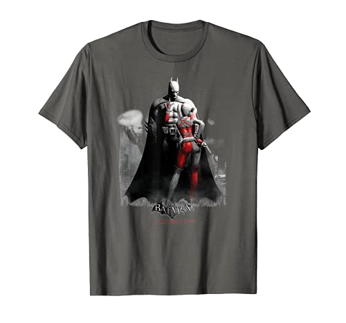 Batman: Arkham City Harley Quinn and Bats Camiseta