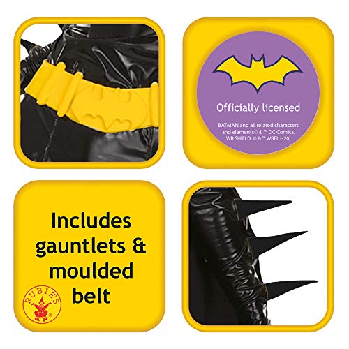 Batman - Disfraz de Batgirl para mujer, Talla S adulto (Rubies 888440-S)