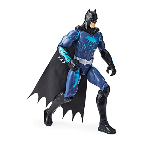 Batman - Figura de acción de Batman de 12 Pulgadas (Traje Negro/Azul), Juguetes para niños de 3 años en adelante