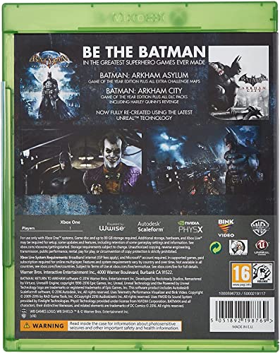 Batman: Return To Arkham [Importación Inglesa]