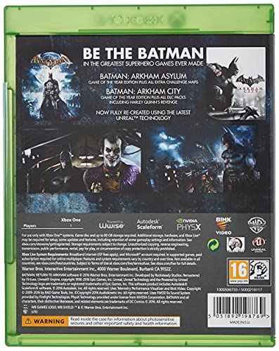 Batman: Return To Arkham [Importación Inglesa]