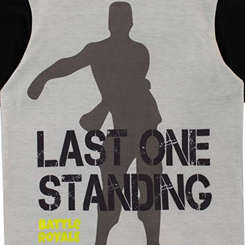 Battle Royale Pijamas de Manga Corta para niños Gaming Negro 8-9 Años