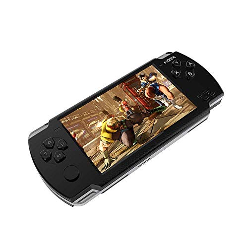 BBZZ 4.3 pulgadas consola de juegos portátil nostálgico retro PSP lucha arcada carga mini reproductor de juego portátil dispositivo de videojuegos para niños adultos regalo de cumpleaños