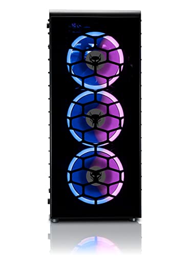 BEASTCOM Q5 | Pro Gaming PC | Ordenador Gaming | Intel i5-10400F 6X 4.30Ghz 12-Threads | GeForce GTX 1050Ti 4GB | 16GB RAM | 512GB SSD + 2TB | HDMI | USB 3.2 | WiFi | Windows 11 Pro