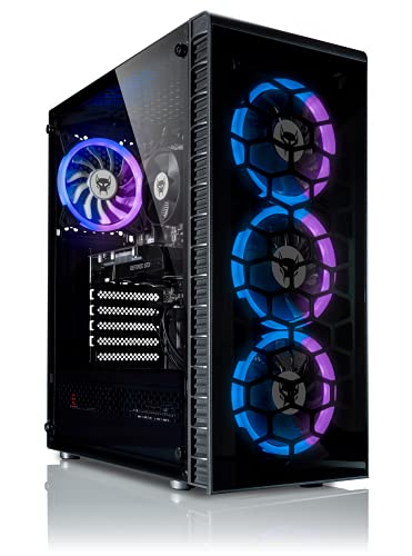 BEASTCOM Q5 | Pro Gaming PC | Ordenador Gaming | Intel i5-10400F 6X 4.30Ghz 12-Threads | GeForce GTX 1050Ti 4GB | 16GB RAM | 512GB SSD + 2TB | HDMI | USB 3.2 | WiFi | Windows 11 Pro