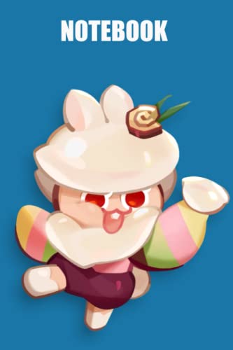 Best cookies in cookie run kingdom notebook : Moon Rabbit cookie cover (6 x 9) inches 120 pages, Moon Rabbit CRK, All cookies in cookie run kingdom ... .: Moon Rabbit cookie run kingdom notebook