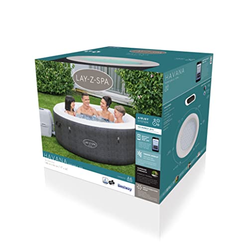 BESTWAY 60035 - Spa Hinchable Lay-Z-Spa Havana Para 2-4 personas Redondo 180x66 cm