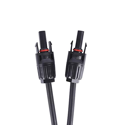 Betop-camp Conectores de 1 par Y Tipo MC4 Cable Solar Fotovoltaico Conectores de Panel Solar Macho Hembra M/F/F y M/M/M Y2-1 Conectores de Derivación Y Forma Conectores Fotovoltaicos