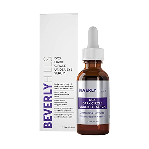 Beverly Hills DCX Eye Serum for Dark Circles, Puffy Eyes, Wrinkles and Crows Feet