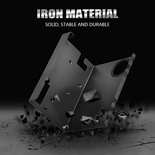 Bewinner Soporte de Pared para Consola Nintendo Switch y Controlador Joy-con, Soporte de Pared con Ranuras Abiertas y Paquete de Tornillos,Montaje de Pared de Cable Vertical Fácil de Instalar