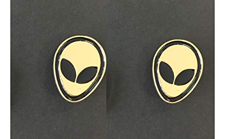 Beyond Juego de 2 broches de metal con diseño de Alien