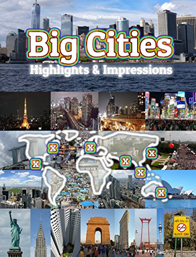Big Cities Highlights & Impressions: Original Wimmelfotoheft (4K Ultra HD) (English Edition)