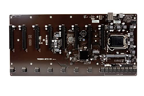 Biostar TB360-BTC D+ (Intel 8ª y 9ª Gen) LGA1151 SODIMM DDR4 8 GPU Soporte GPU Minería Motherboard