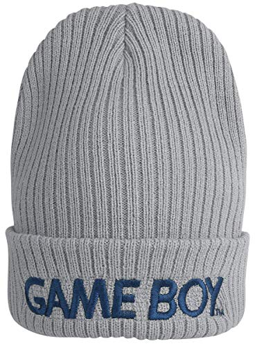 Bioworld Nintendo Gameboy Logo Mütze Grau [Importación Alemana]