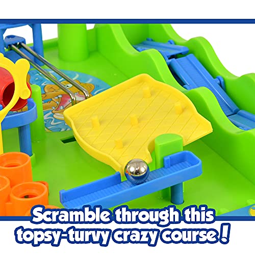 Bizak-Spielzeug Tomy T7070, Juego de Habilidad Screwball Scramble, color surtido, 5