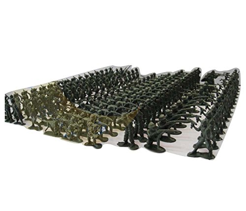 Black Temptation 100 PC Plastic Soldiers Modelo Toy Sand Table Model Regalos Boy / Kid Toy, 4CM