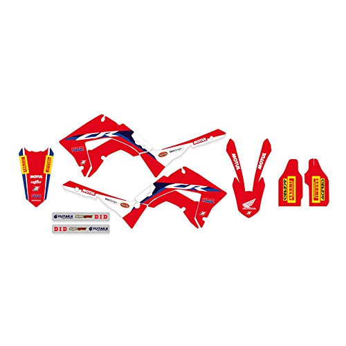 Blackbird Kit adhesivos gráficos réplica Team HRC para kit Polisport Restyling Honda Cr 125 2002-2007 / Honda Cr 250 2002-2007 /