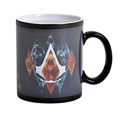 Blade Representaciones Taza termosensible, Ceramica, Negra