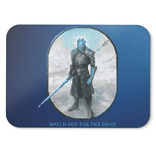 BLAK TEE Watch Out For The Dead Mouse Pad 18 x 22 cm in 3 Colours Blue