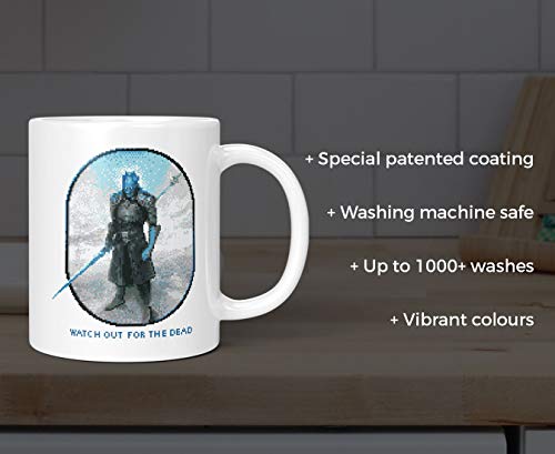 BLAK TEE Watch Out For The Dead Porcelain Coffee and Tea Mug 330 ml