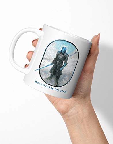 BLAK TEE Watch Out For The Dead Porcelain Coffee and Tea Mug 330 ml